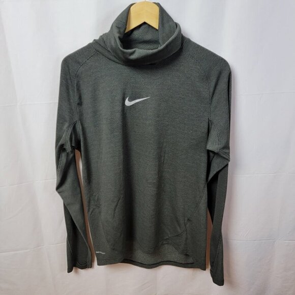Nike AeroReact Long Sleeve Cowl Running Shirt - Picture 3 of 10